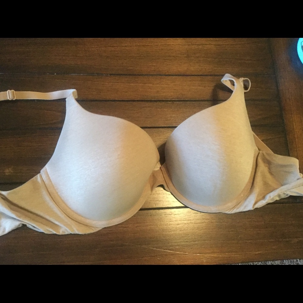 Tan Perfect Coverage Push-Up Bra - image 1